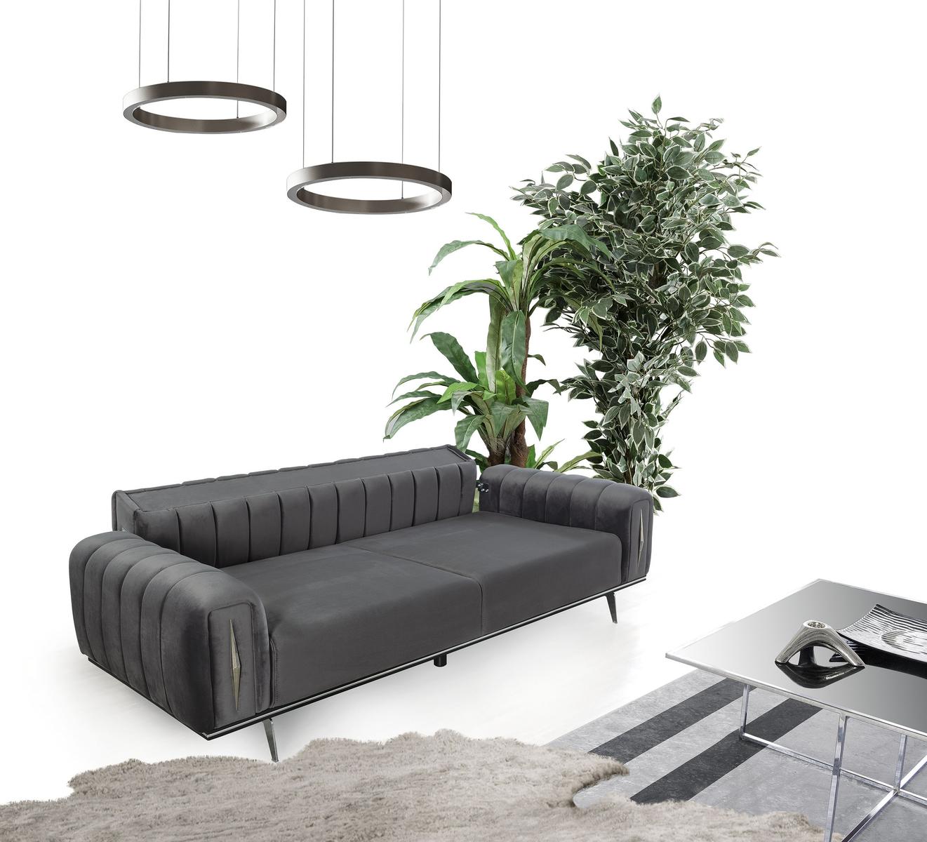 Siena 3-sits Soffa – Stilren Komfort med Bäddfunktion från Milla Home