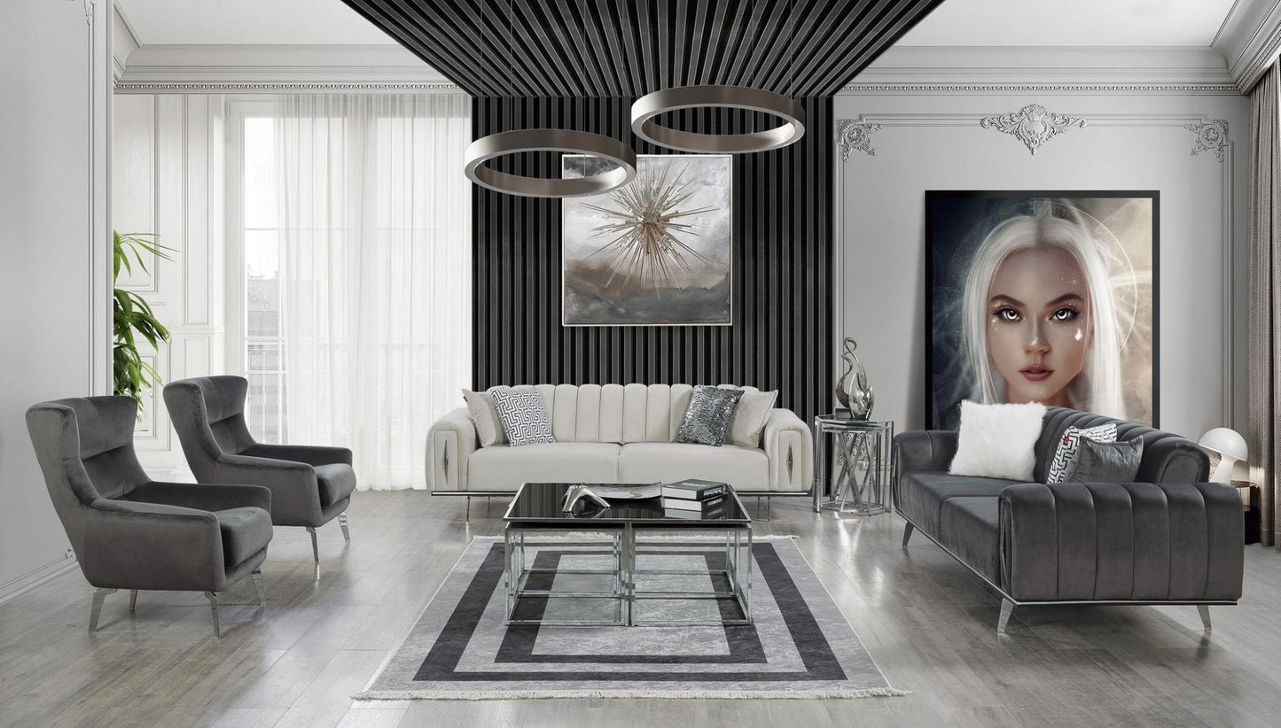 Siena 3-sits Soffa – Stilren Komfort med Bäddfunktion från Milla Home