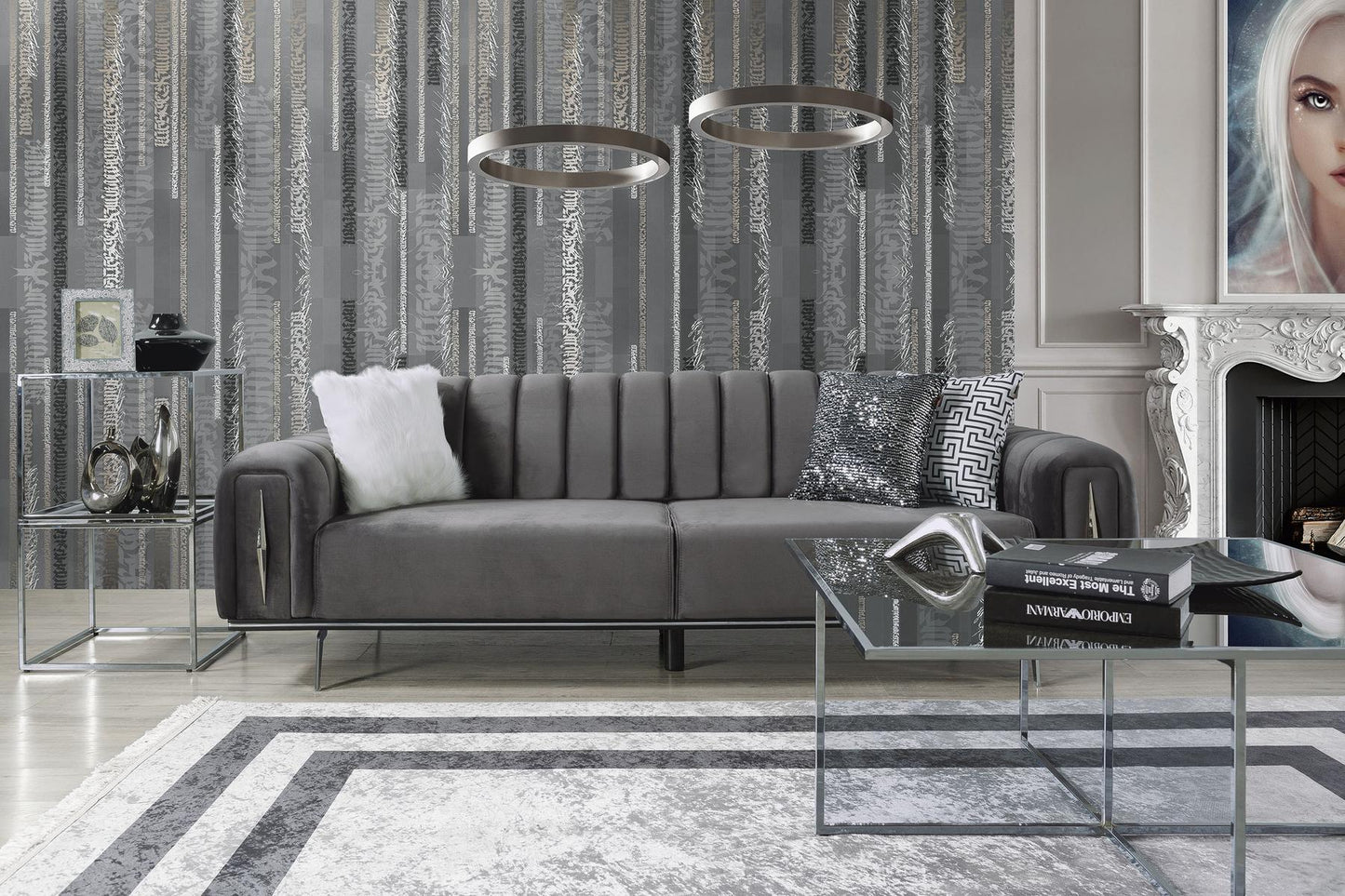 Siena 3-sits Soffa – Stilren Komfort med Bäddfunktion från Milla Home